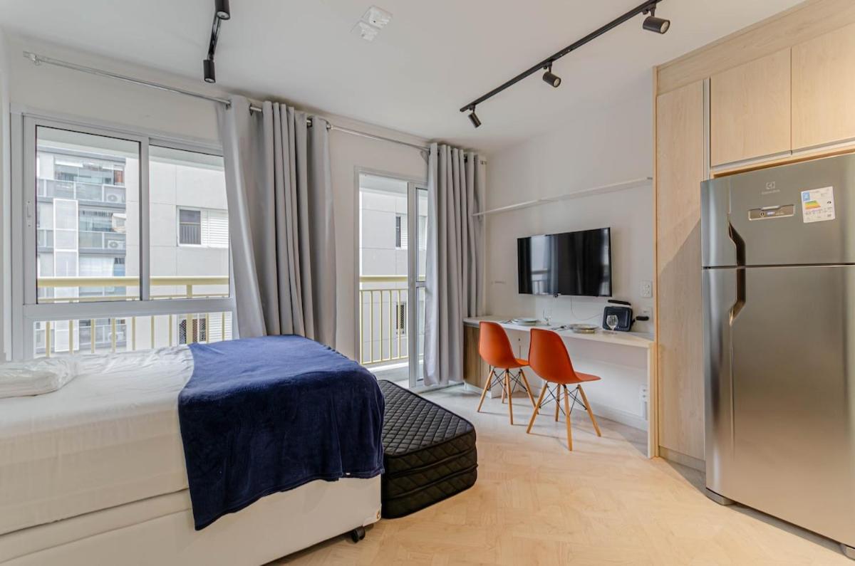 Apartamento P614 Sua Casa Em Sp, Com Academia E Rooftop